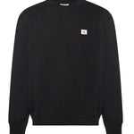 Felpa in spugna monologo con logo LV04RC273G UB1 CALVIN KLEIN 