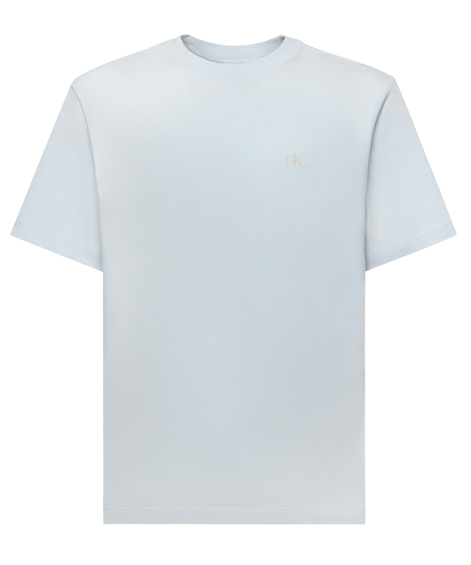 T-shirt con ricamo logo LV04RC275G CIQ CALVIN KLEIN 