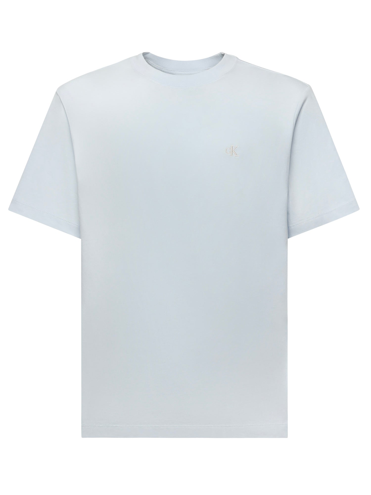 T-shirt con ricamo logo LV04RC275G CIQ CALVIN KLEIN 