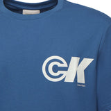 T-shirt con stampa logo LV04RC835G WRB CALVIN KLEIN 