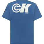 T-shirt con stampa logo LV04RC835G WRB CALVIN KLEIN 