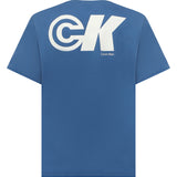 T-shirt con stampa logo LV04RC835G WRB CALVIN KLEIN 