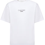 T-shirt con stampa logo LV04RC851G YAA CALVIN KLEIN 