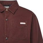 Overshirt in denim con logo LV04RD729G EO5 CALVIN KLEIN 