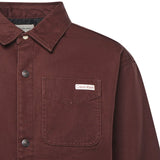 Overshirt in denim con logo LV04RD729G EO5 CALVIN KLEIN 