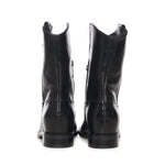 Stivali Kim low in pelle A56051 NERO CARMENS 