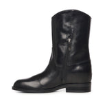 Stivali Kim low in pelle A56051 NERO CARMENS 