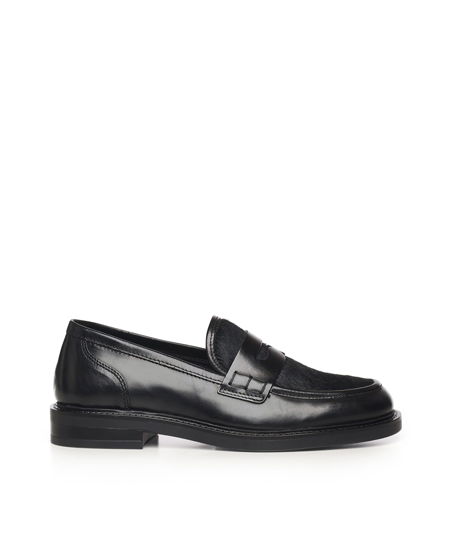Mocassini Libra Combi in pelle A56073 NERO CARMENS 