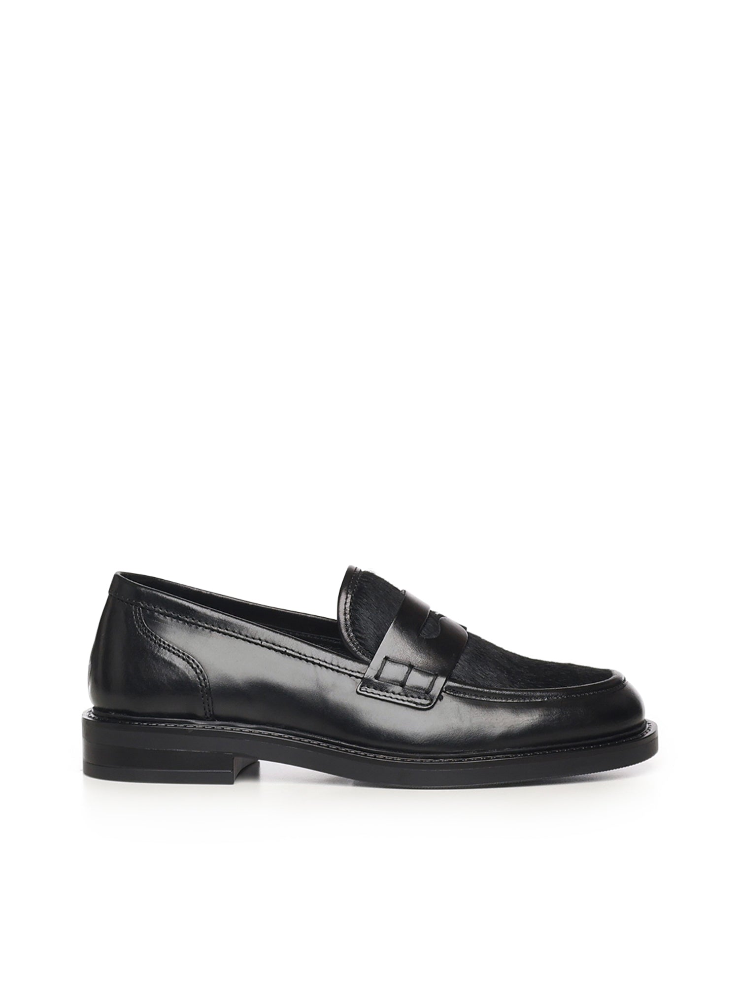 Mocassini Libra Combi in pelle A56073 NERO CARMENS 