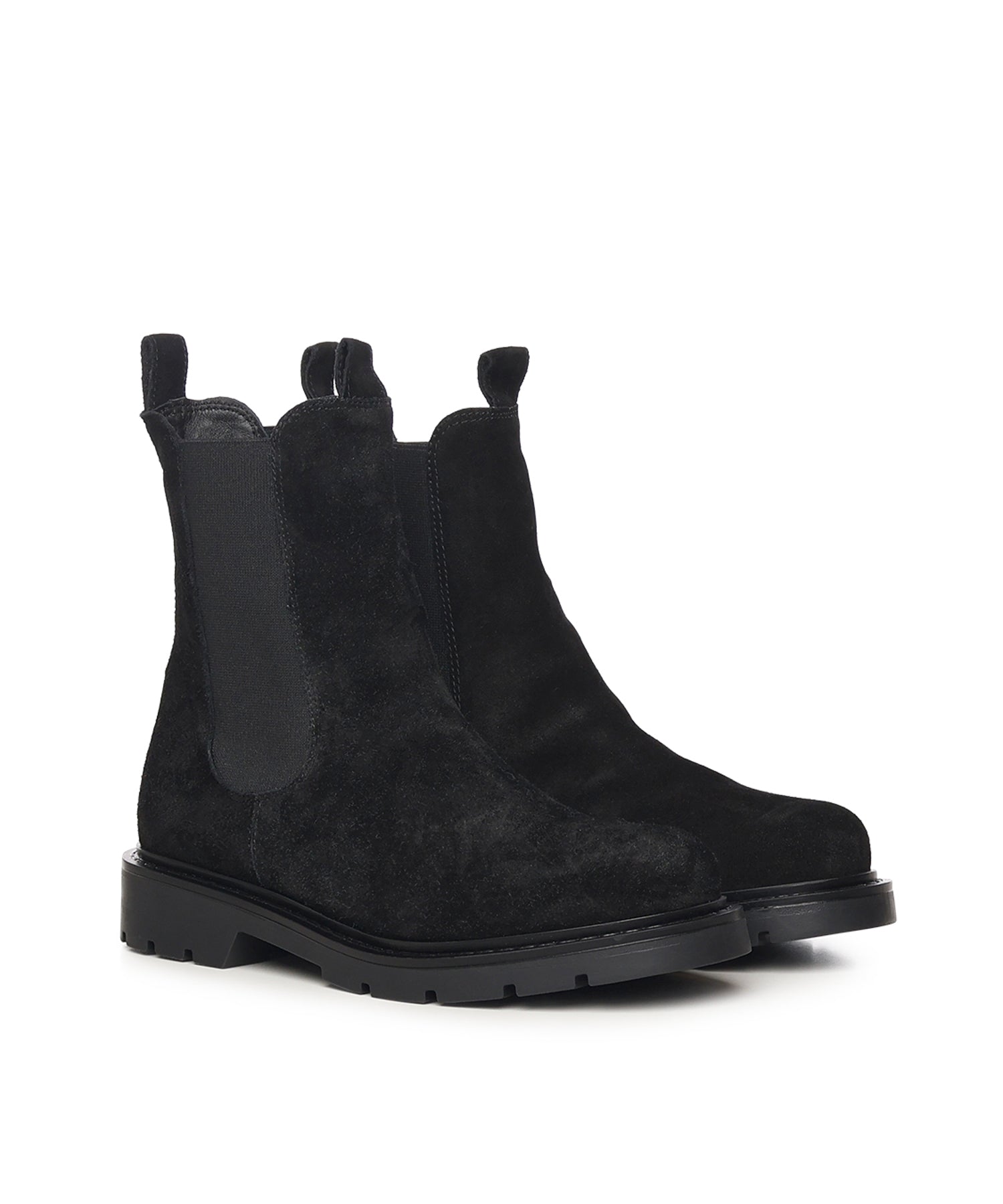 Stivaletti Chelsea in camoscio A56088 NERO CARMENS 