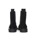 Stivaletti Chelsea in camoscio A56088 NERO CARMENS 