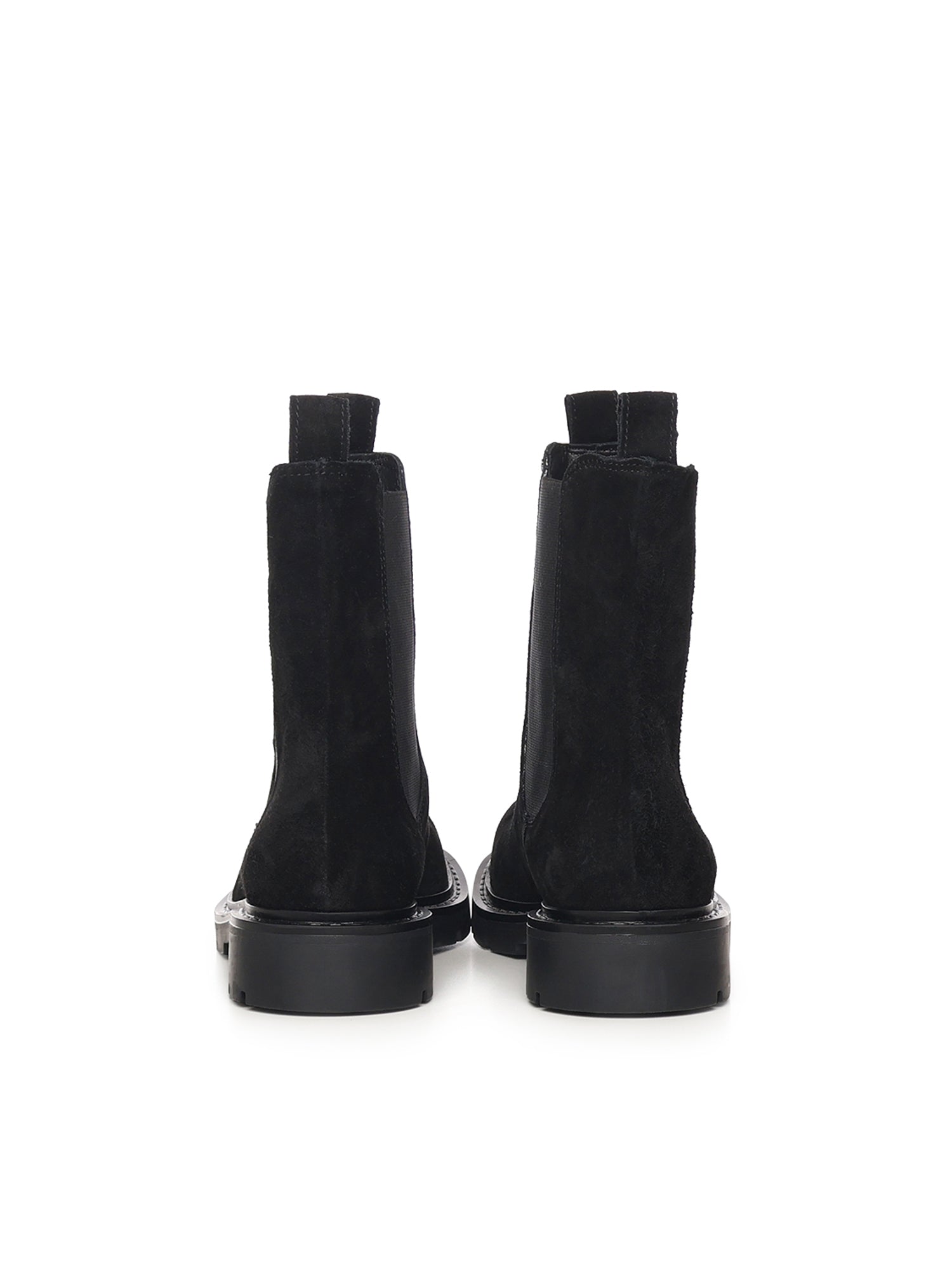 Stivaletti Chelsea in camoscio A56088 NERO CARMENS 