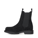 Stivaletti Chelsea in camoscio A56088 NERO CARMENS 