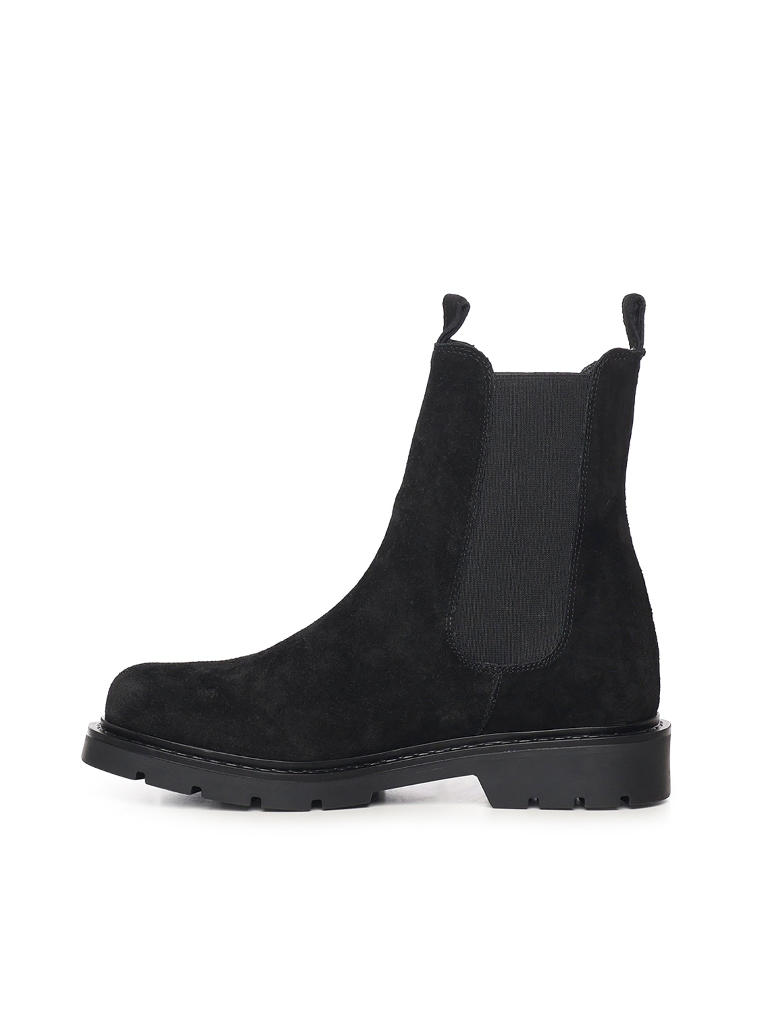 Stivaletti Chelsea in camoscio A56088 NERO CARMENS 