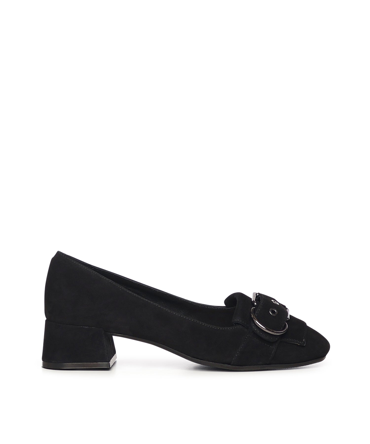 Décolleté Rose Buckle A56158 NERO CARMENS 