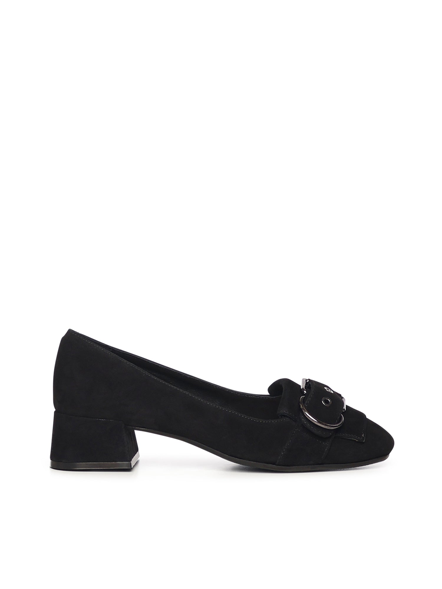 Décolleté Rose Buckle A56158 NERO CARMENS 