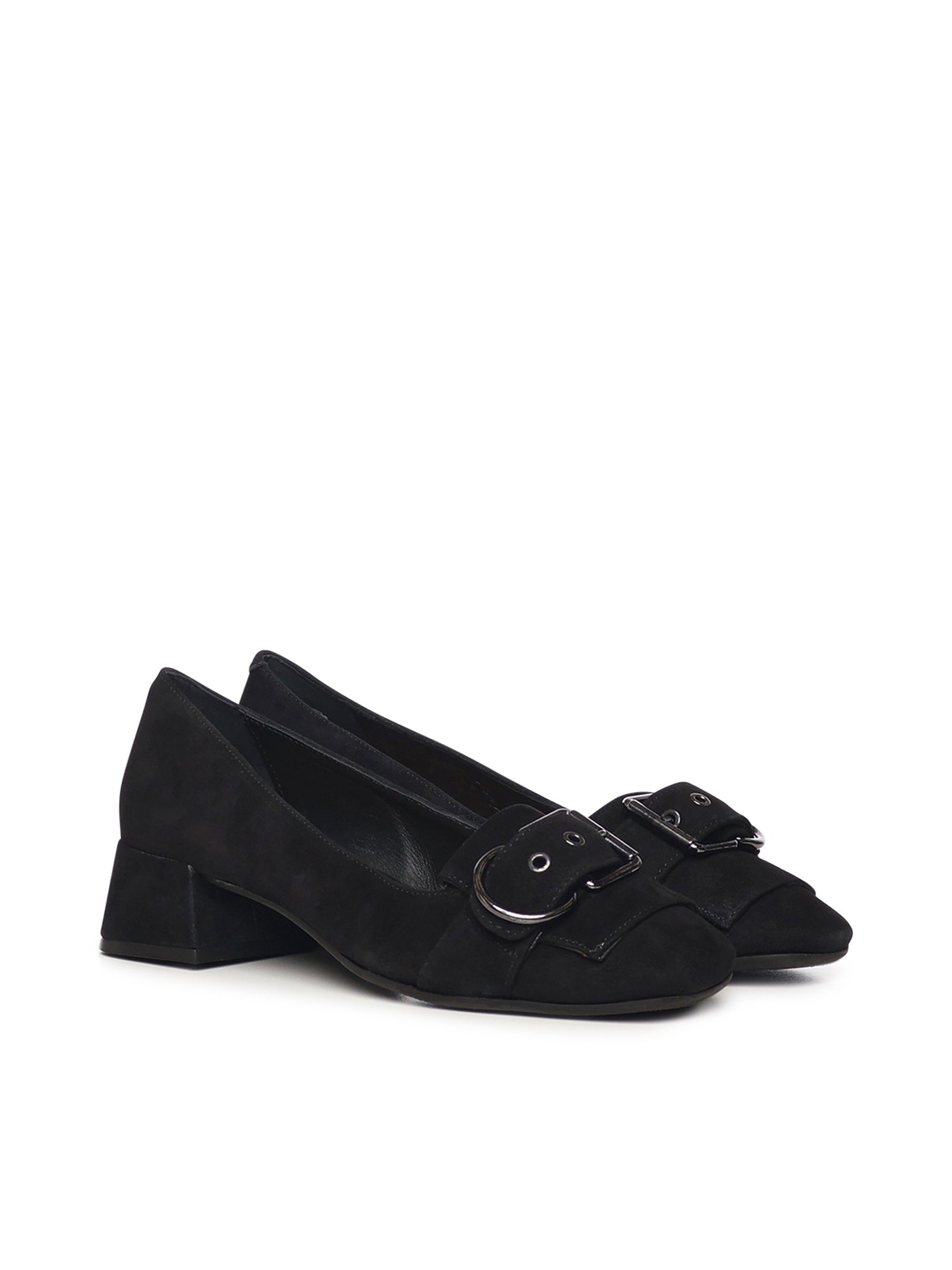 Décolleté Rose Buckle A56158 NERO CARMENS 