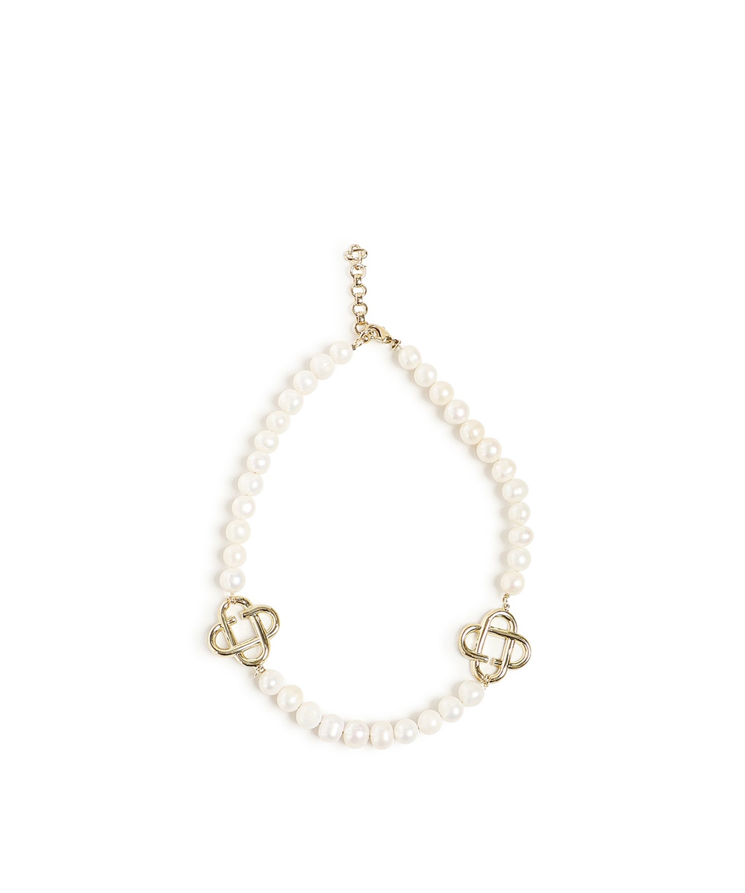 Collana con logo Medium Pearl APF25JW08501  CASABLANCA 