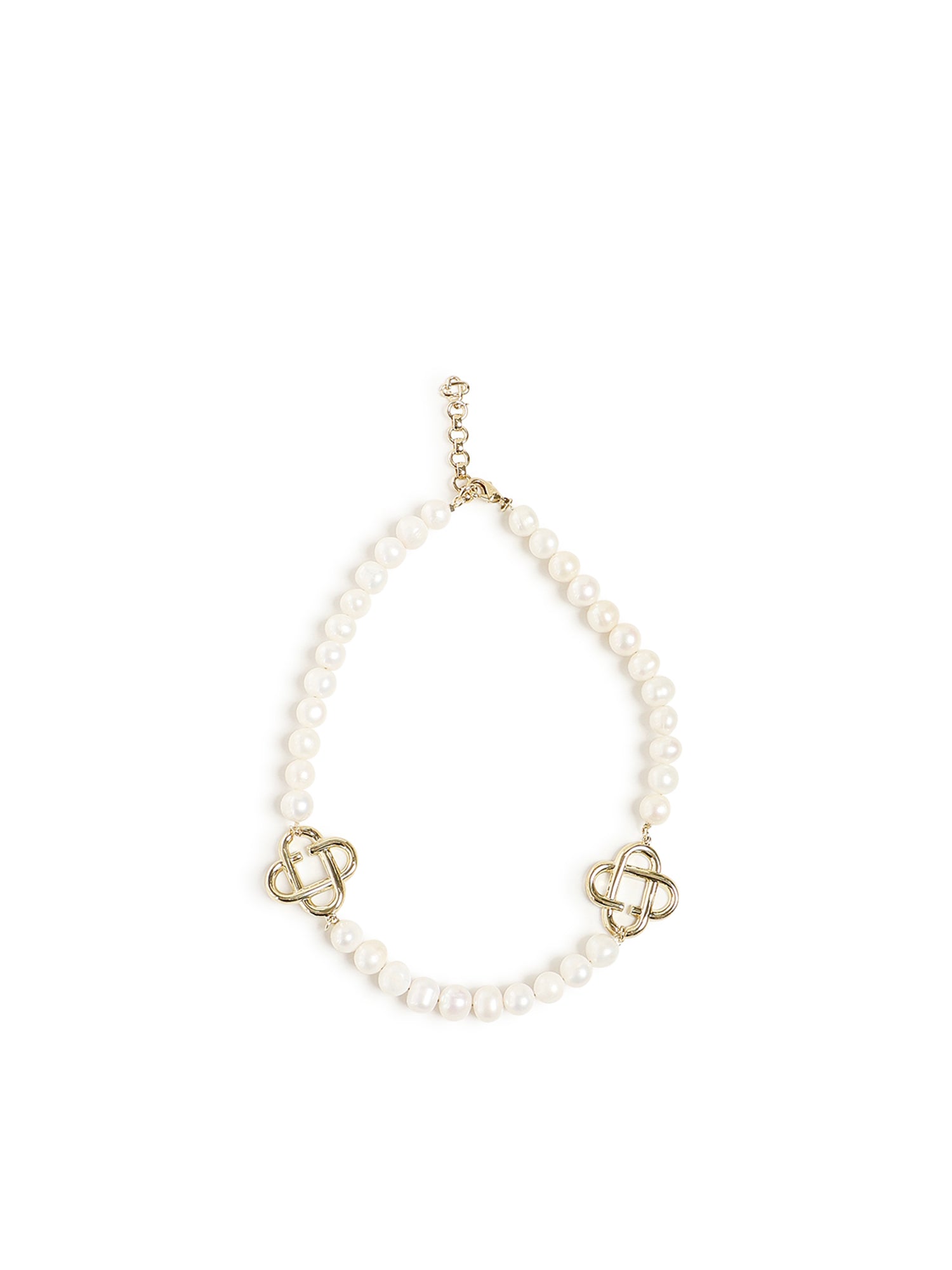 Collana con logo Medium Pearl APF25JW08501  CASABLANCA 