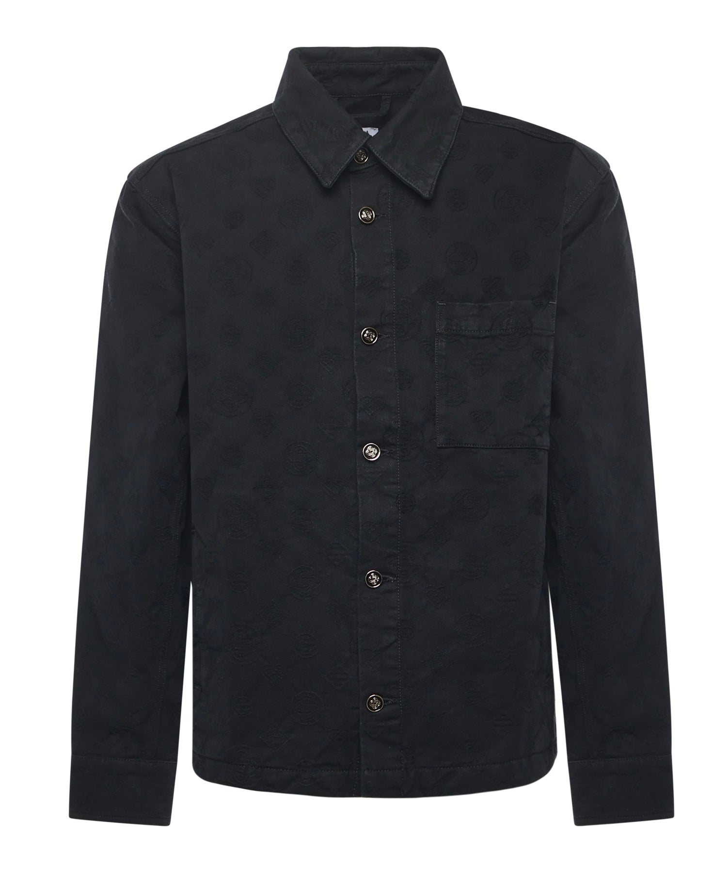 Camicia Monogram in denim MAW25JK420 01 CASABLANCA 