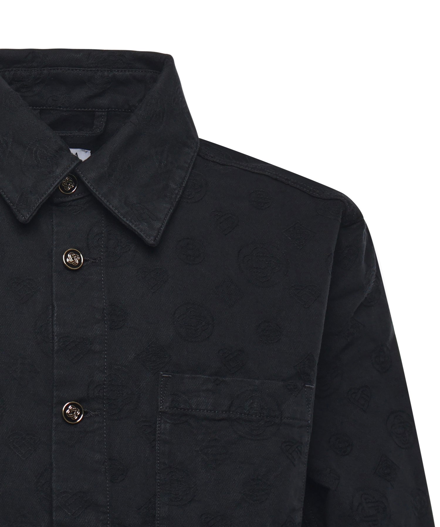 Camicia Monogram in denim MAW25JK420 01 CASABLANCA 