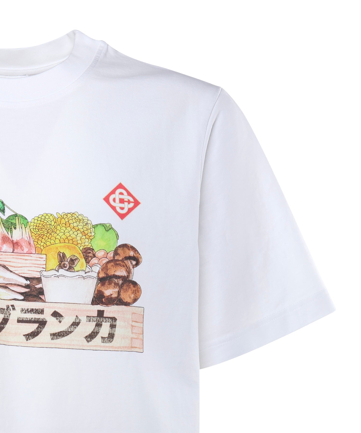 T-shirt con stampa in cotone MAW25JTS001 03 CASABLANCA 