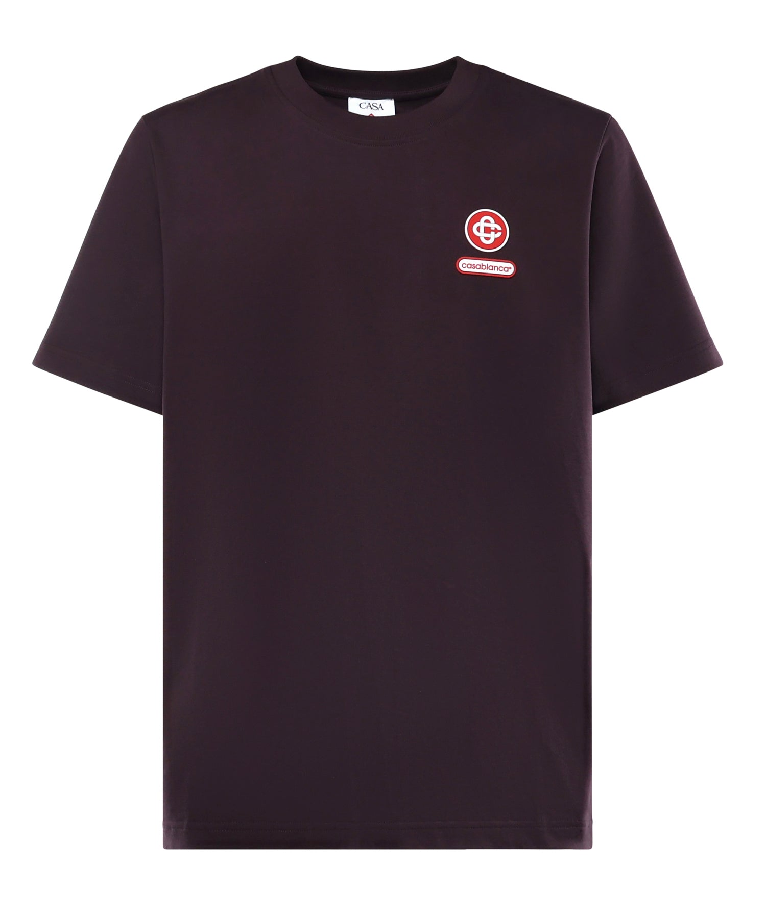 T-shirt con logo in cotone MAW25JTS001 06 CASABLANCA 