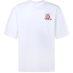 T-shirt Dragonfly in cotone<BR/> MAW25JTS044 08 CASABLANCA 