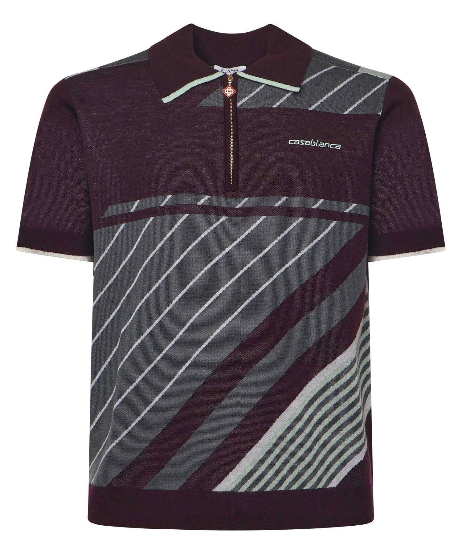 Polo da tennis 'Diagonal' MAW25KW1101 01 CASABLANCA 