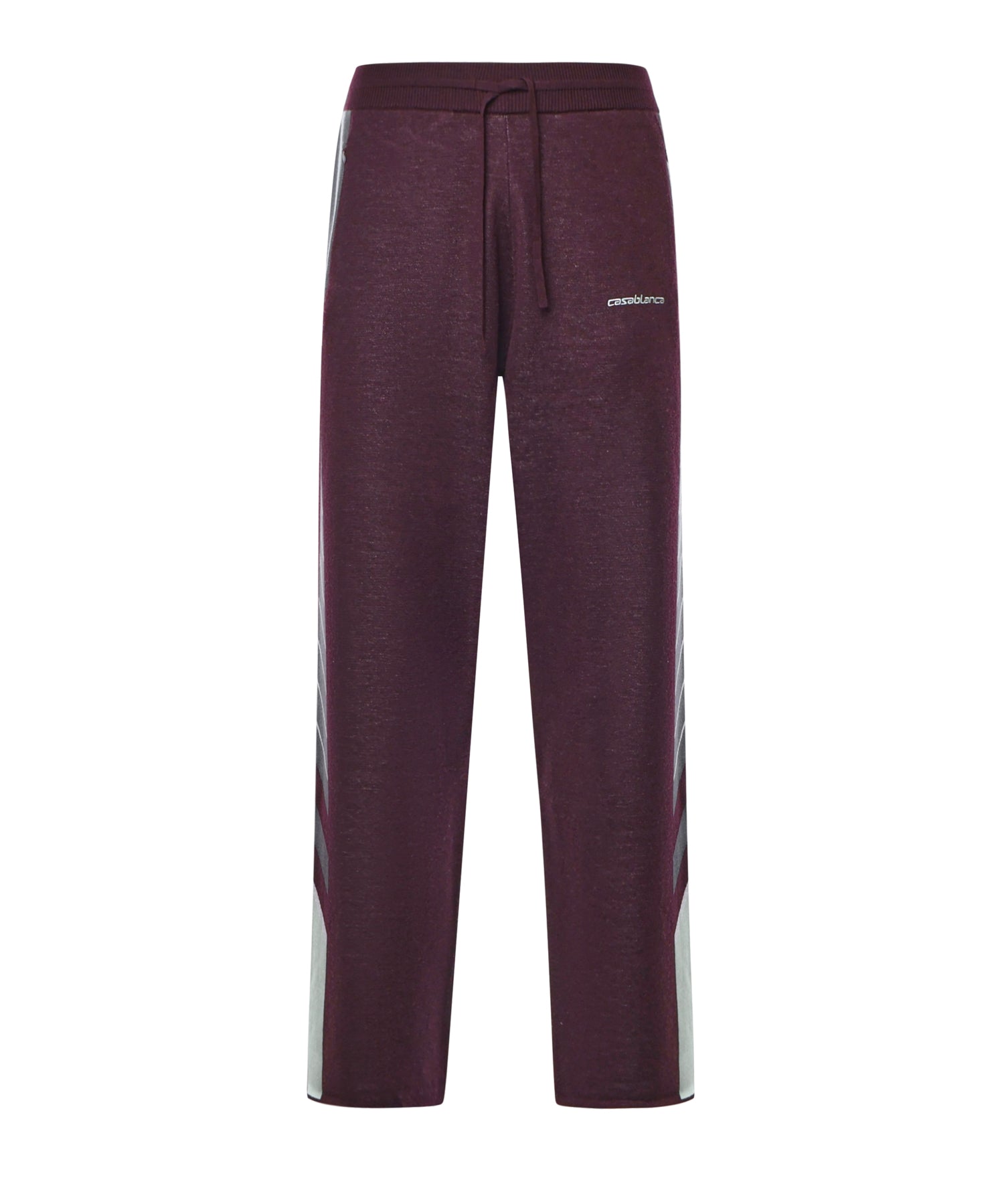Pantaloni in lana con logo MAW25KW1102 01 CASABLANCA 