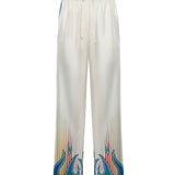 Pantalone in seta MAW25TR060 01 CASABLANCA 