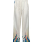 Pantalone in seta MAW25TR060 01 CASABLANCA 