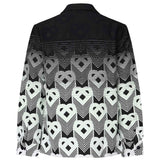 Camicia con monogramma sfumato MPF25JK37401  CASABLANCA 