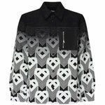 Camicia con monogramma sfumato MPF25JK37401  CASABLANCA 
