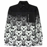 Camicia con monogramma sfumato MPF25JK37401  CASABLANCA 