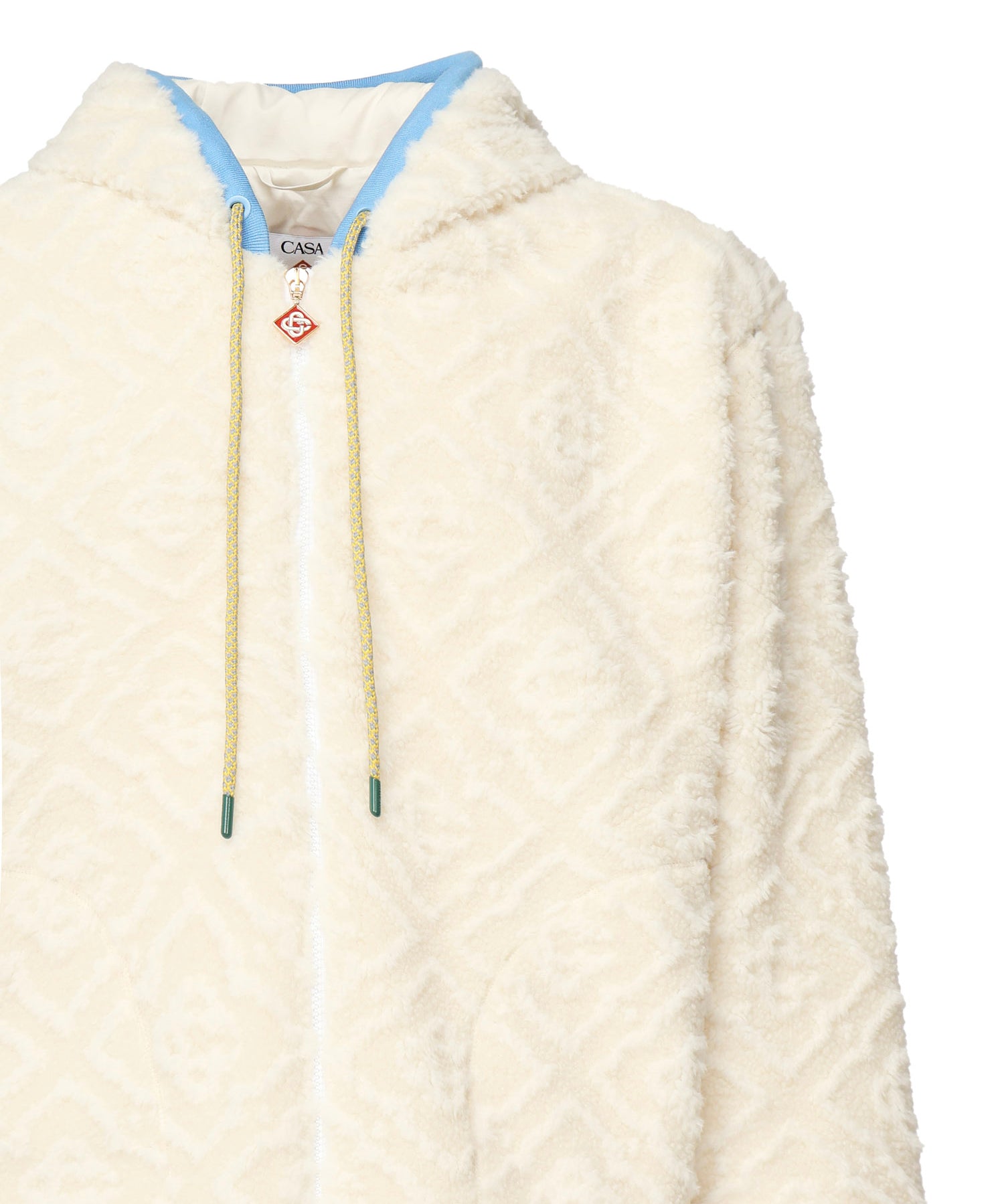 Giacca in pile jacquard con monogram MPF25JTP37301  CASABLANCA 