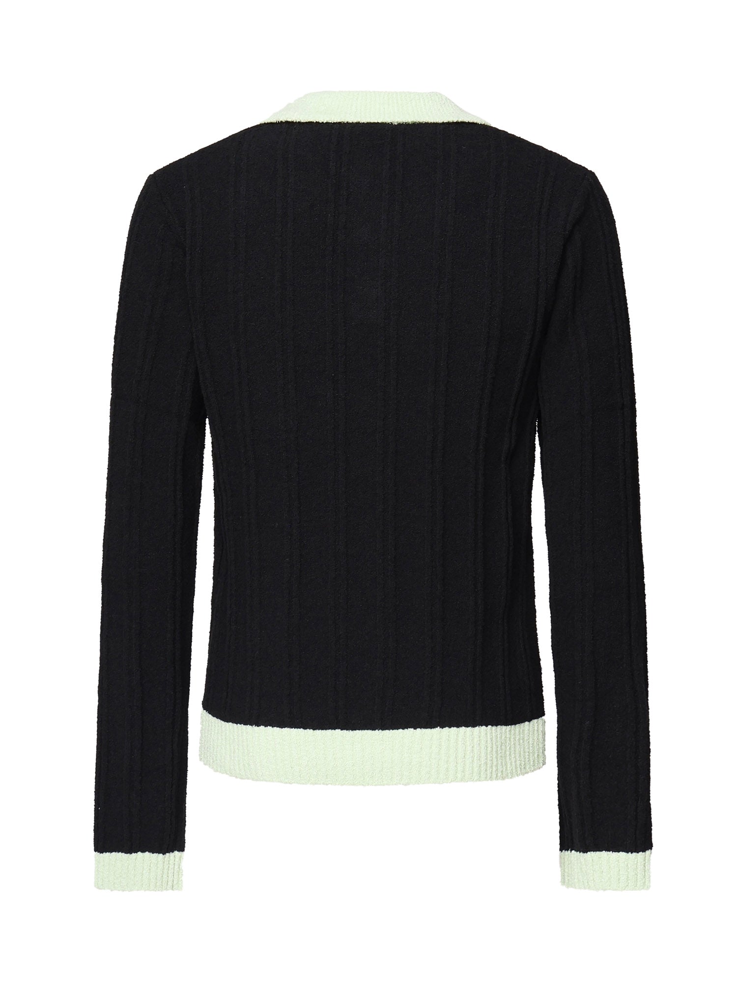 Polo in bouclé con logo MPF25KW100001  CASABLANCA 