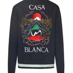 Cardigan Casa Mountain Temple in lana MPF25KW100101  CASABLANCA 