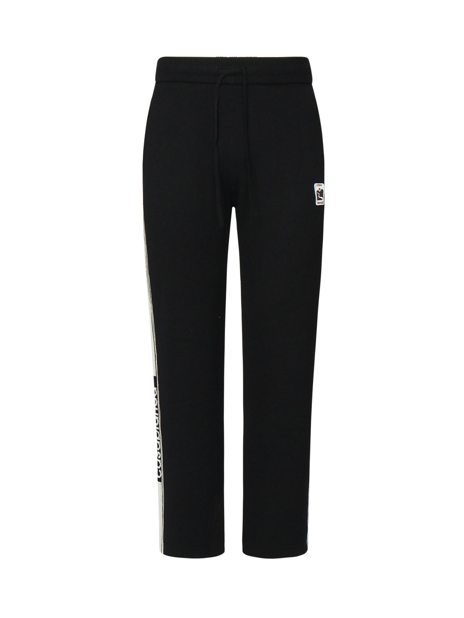 Pantaloni in lana con logo<BR/> MPF25KW101201  CASABLANCA 
