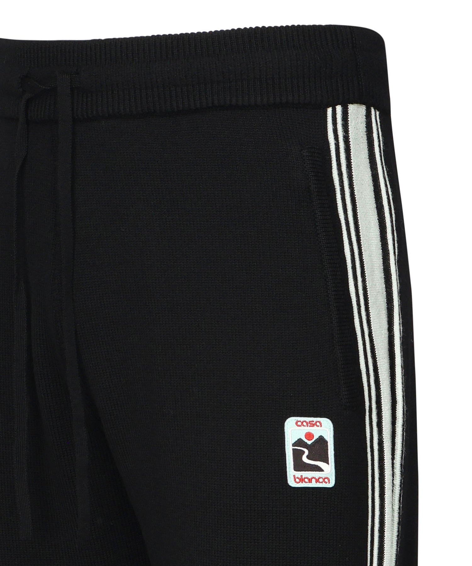 Pantaloni in lana con logo<BR/> MPF25KW101201  CASABLANCA 