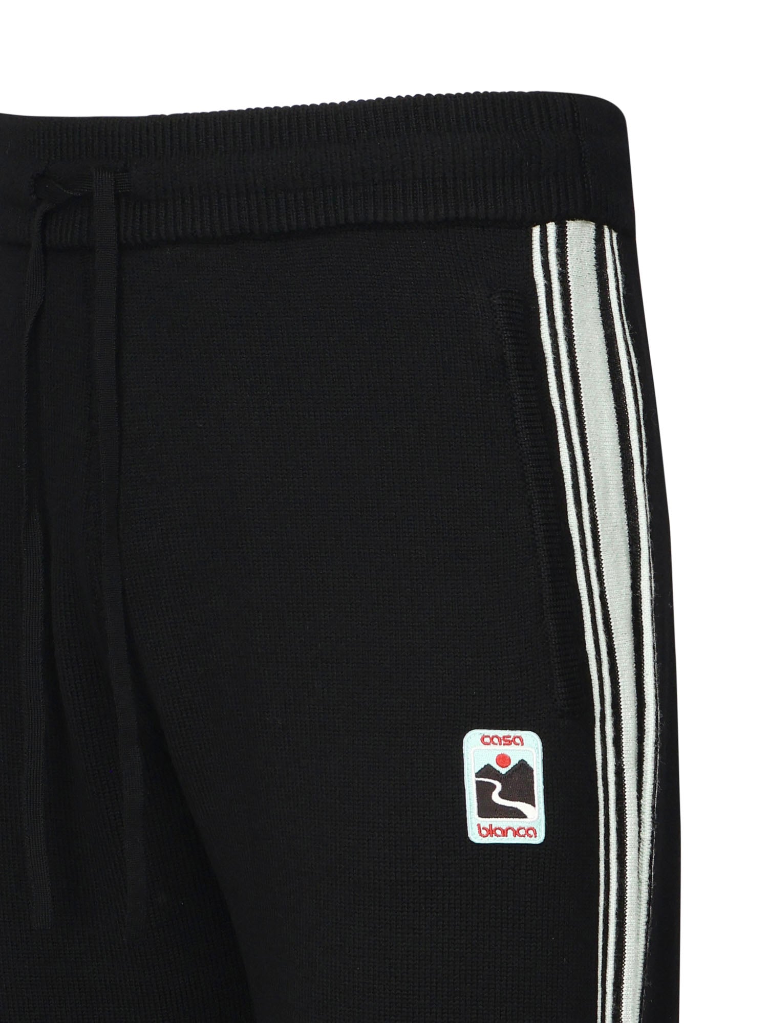 Pantaloni in lana con logo<BR/> MPF25KW101201  CASABLANCA 