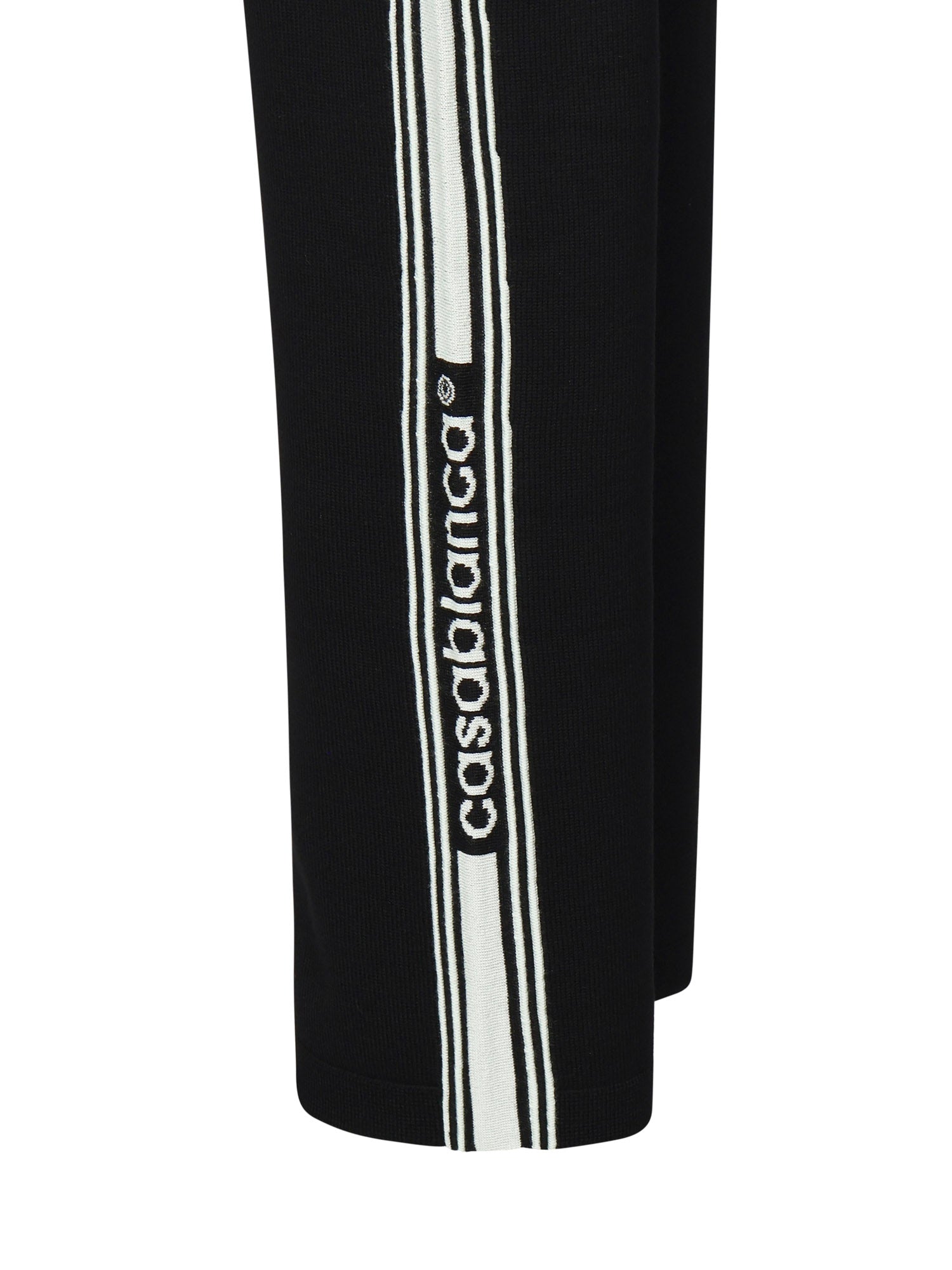Pantaloni in lana con logo<BR/> MPF25KW101201  CASABLANCA 