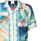 Camicia Casa Way in seta MPF25SH00301  CASABLANCA 