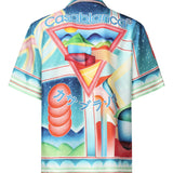 Camicia Casa Way in seta MPF25SH00301  CASABLANCA 