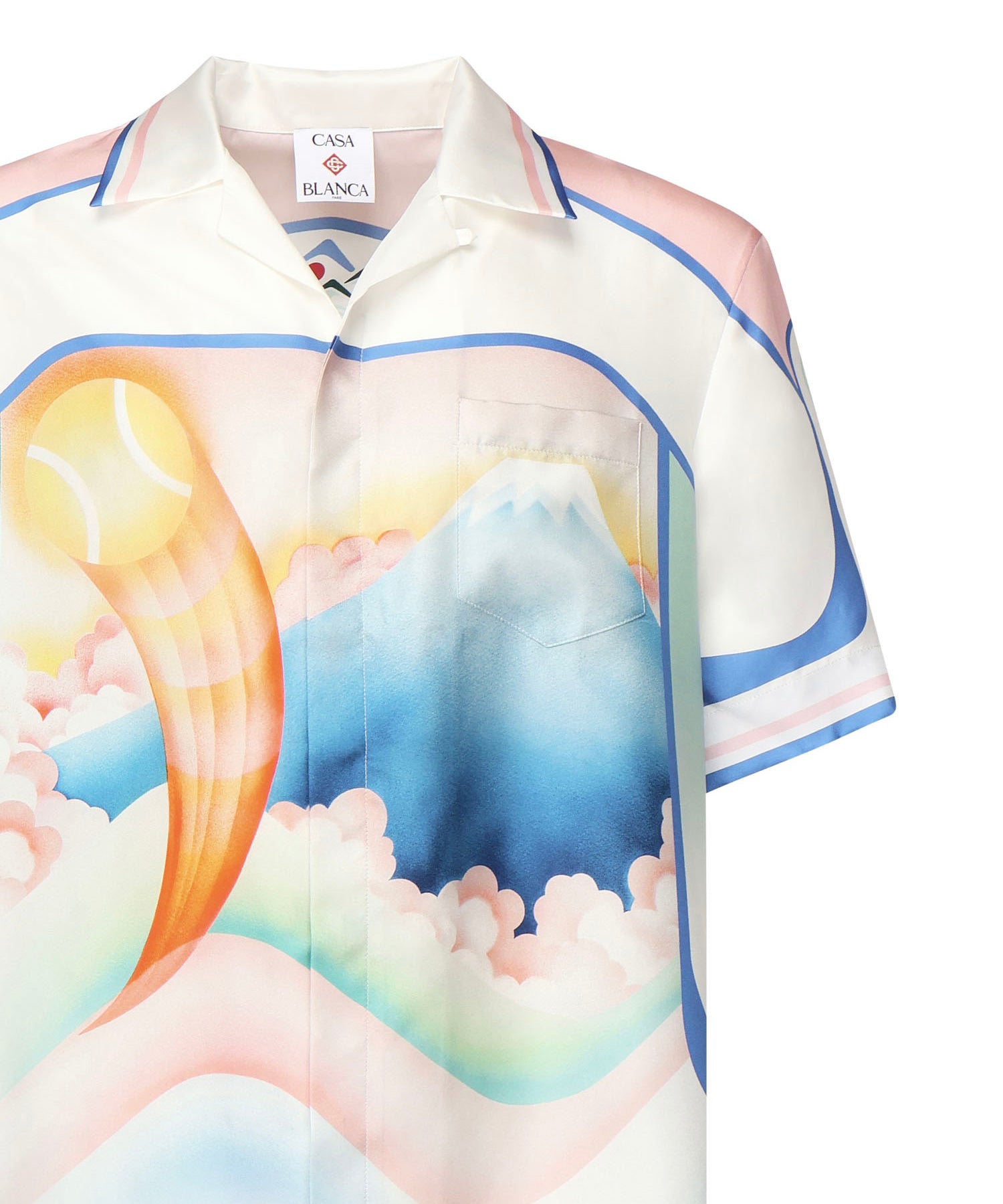 Camicia Fuji Dream in seta MPF25SH00303  CASABLANCA 