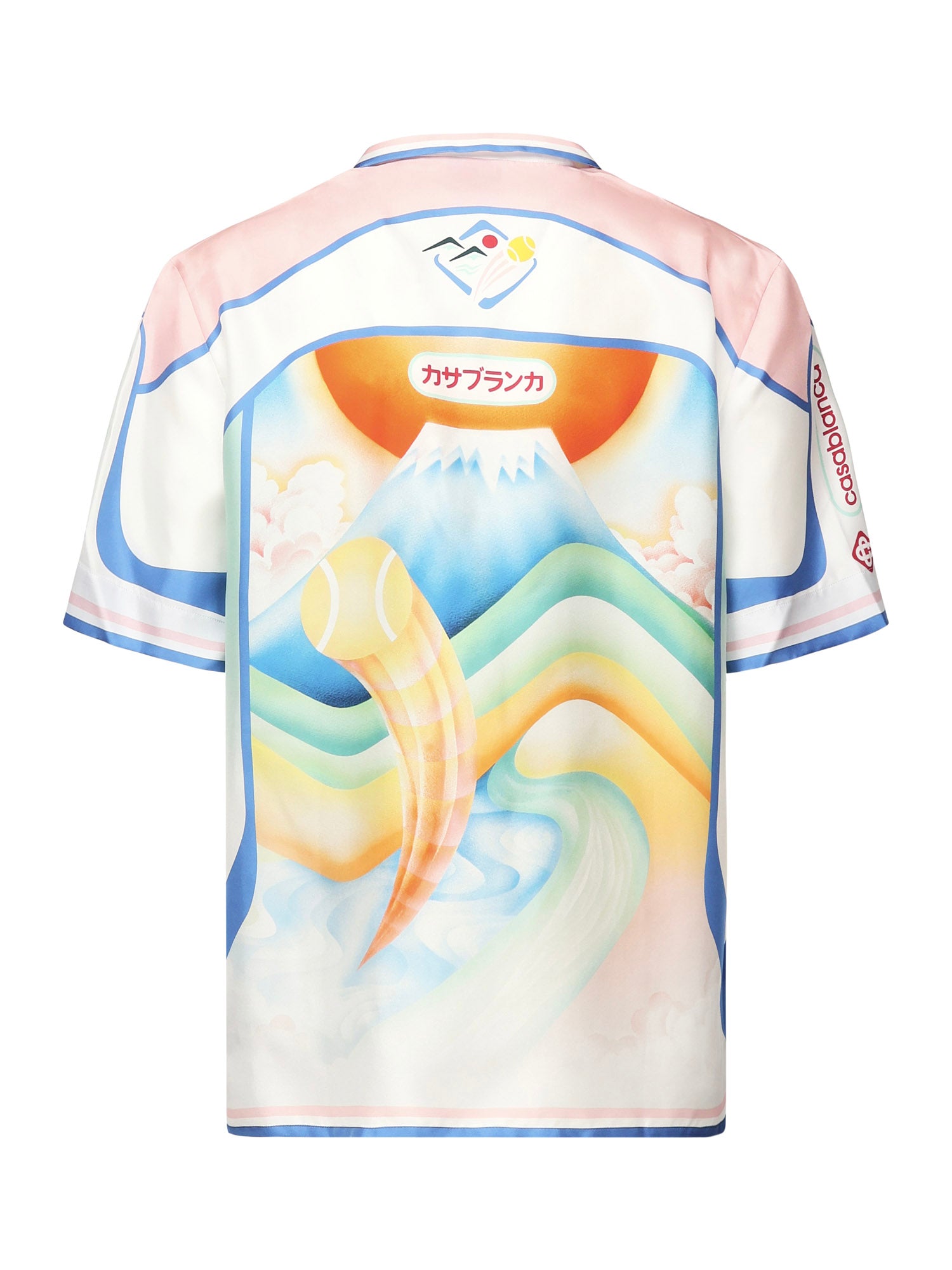 Camicia Fuji Dream in seta MPF25SH00303  CASABLANCA 