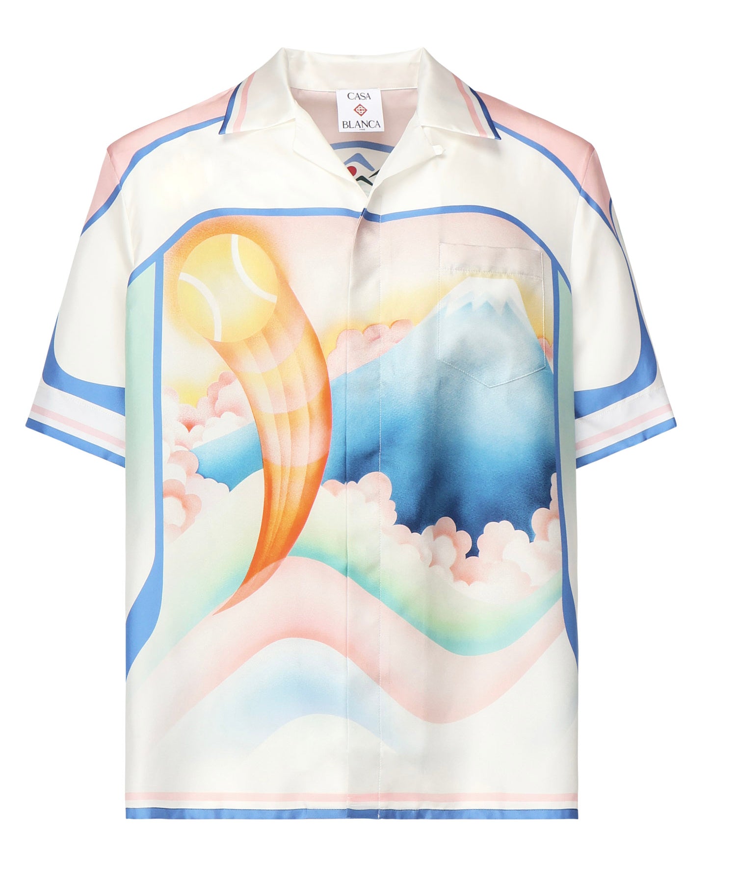 Camicia Fuji Dream in seta MPF25SH00303  CASABLANCA 