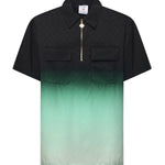 Camicia con stampa monogramma all-over MPF25SH198 01 CASABLANCA 