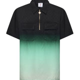 Camicia con stampa monogramma all-over MPF25SH198 01 CASABLANCA 