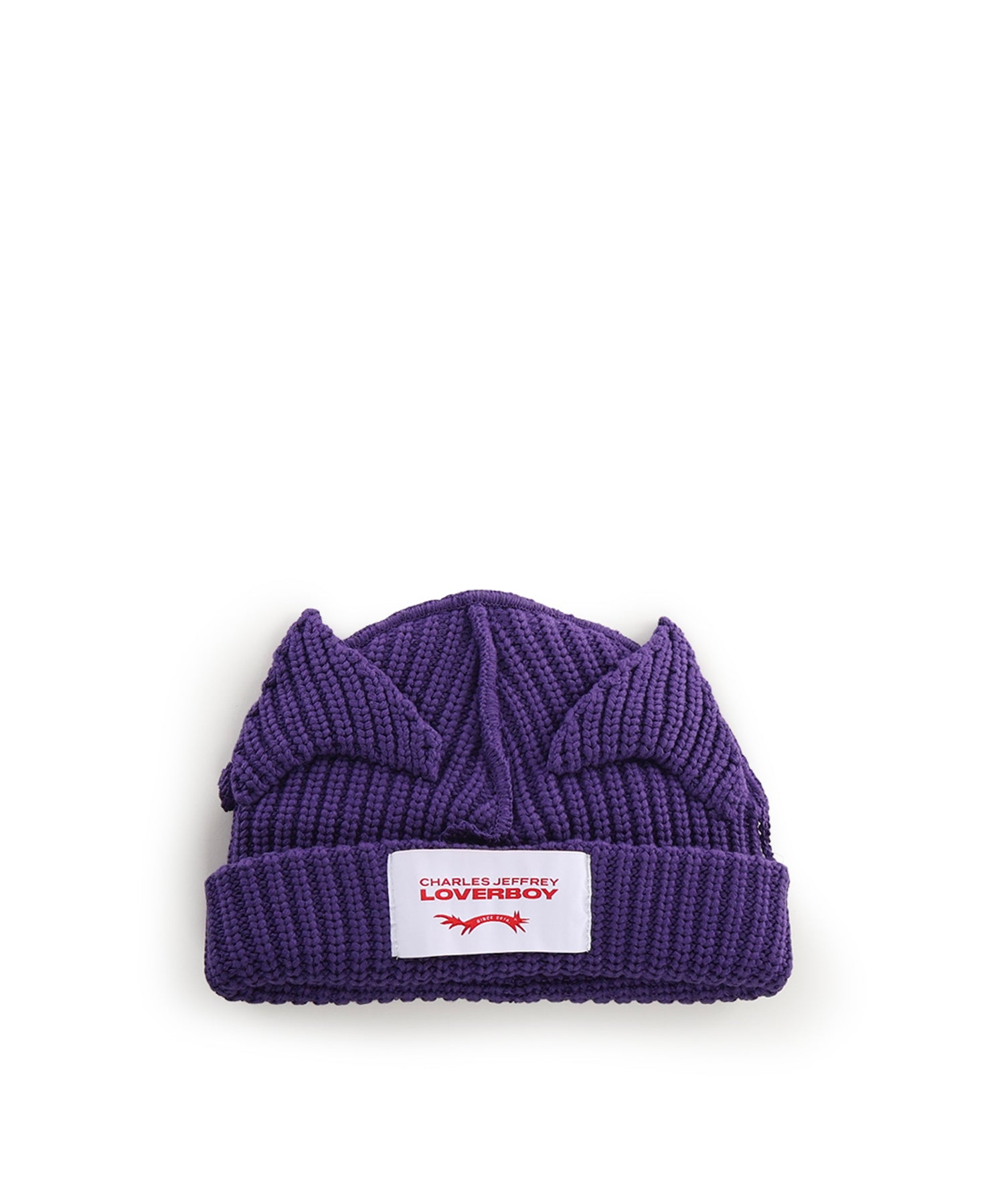 Beanie Chunky Ears in cotone 052130104  CHARLES JEFFREY LOVERBOY 